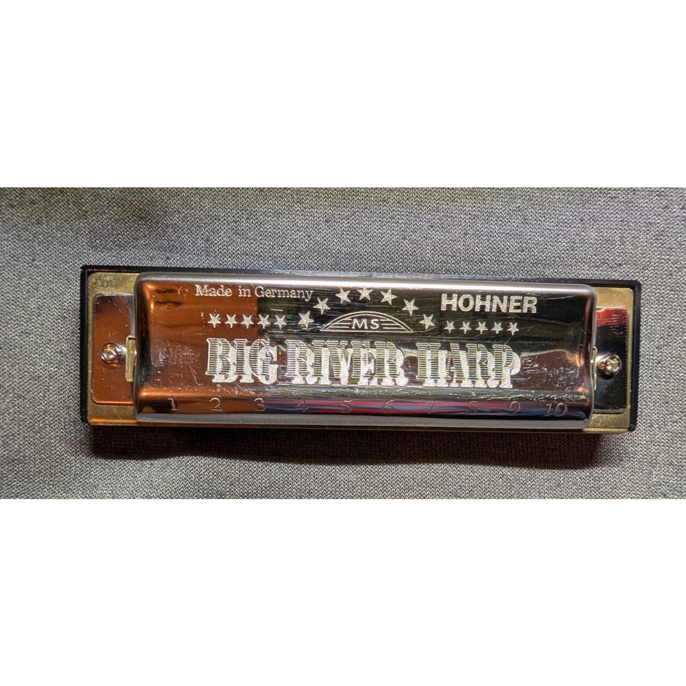 Hohner Big River Harp Harmonica - Key of F# Low - M590176 - Fast Ship!